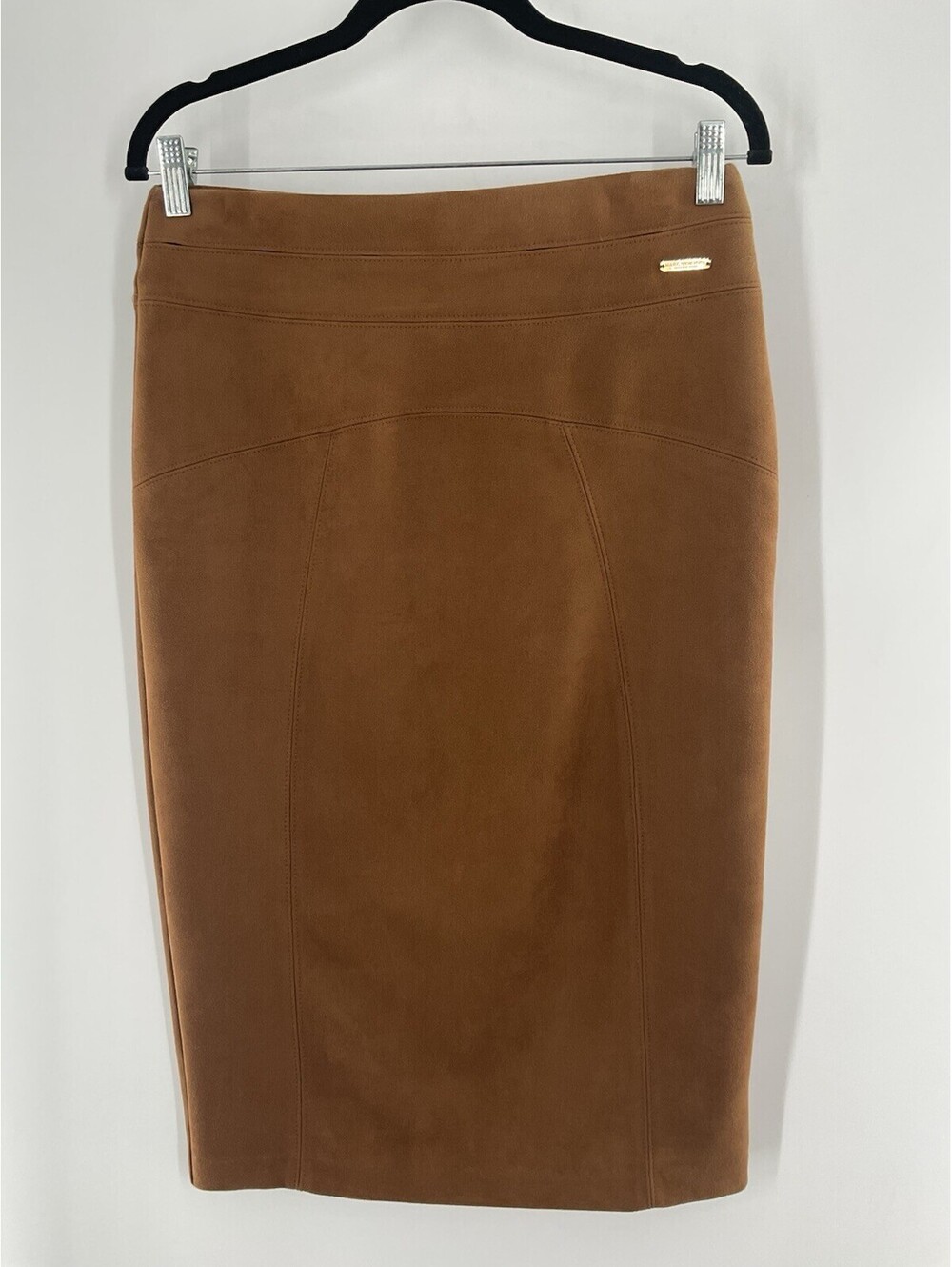 Marc New York Andrew Marc Pencil Skirt Size Small Brown 142